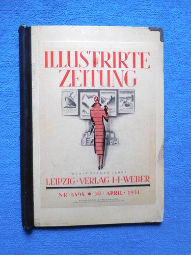 Mappe für illustrirte zeitung - illustrirte,