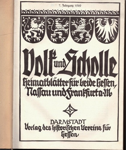 Volk und scholle - volk,