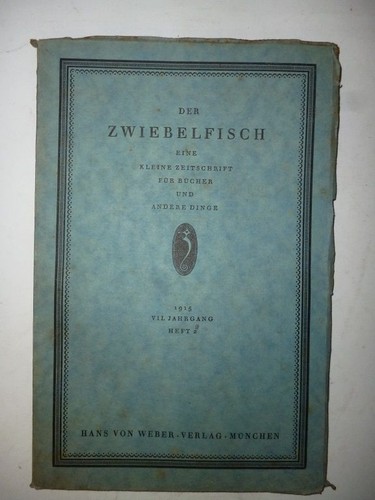 Der zwiebelfisch jahrgang - 7.,