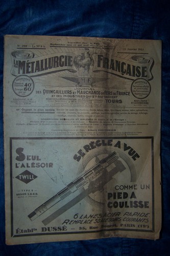 Metallurgie francaise - le,