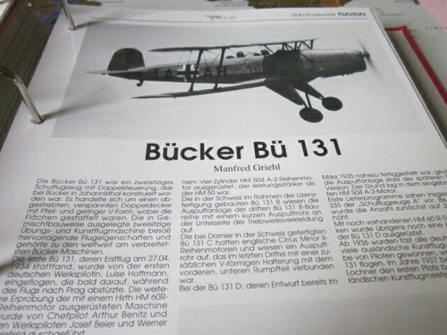 Militärflugzeuge 1919 1945 - b, 1919-1945