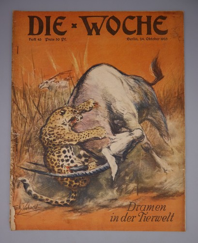 Zeitschrift die woche berlin - "die, woche"