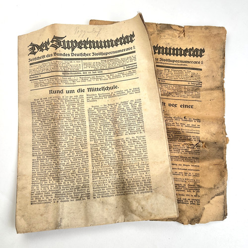 Der supernumerar zeitung - supernumerar,