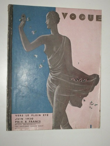 Vintage vogue paris magazin - paris,
