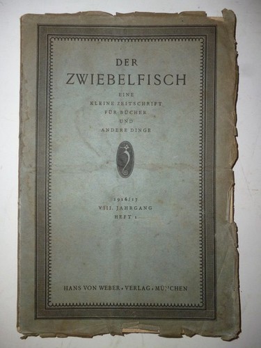 Der zwiebelfisch jahrgang - der, 8.