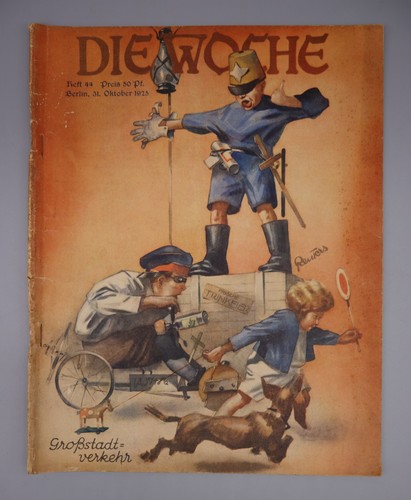Zeitschrift die woche berlin - zeitschrift, "die