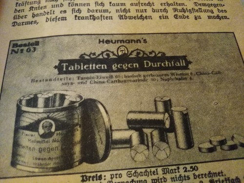 Werbung heumann durchfall - werbung,